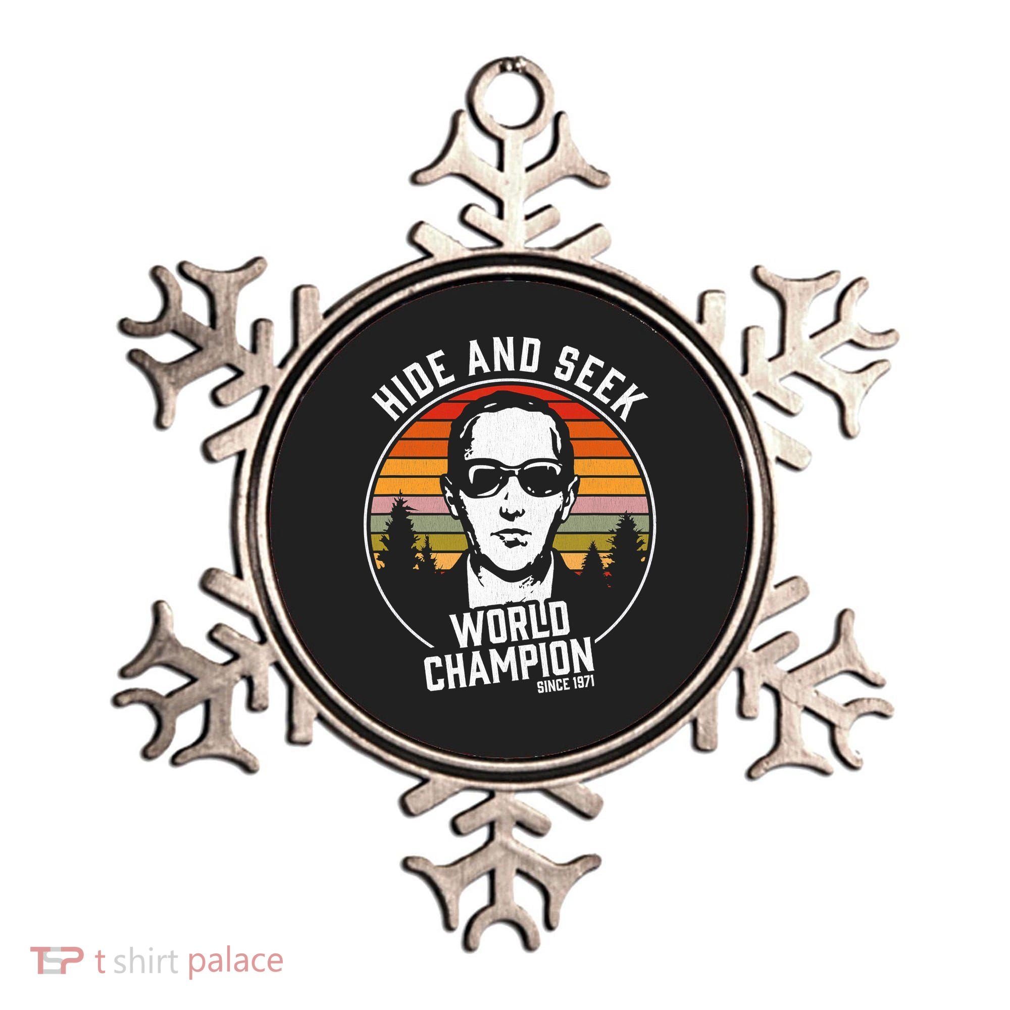 DB Cooper Hide And Seek World Champion Ornament