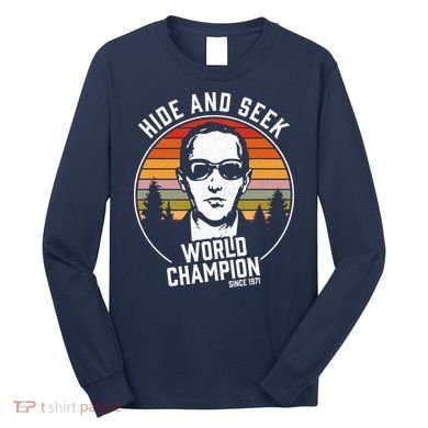 DB Cooper Hide And Seek World Champion Long Sleeve Shirt