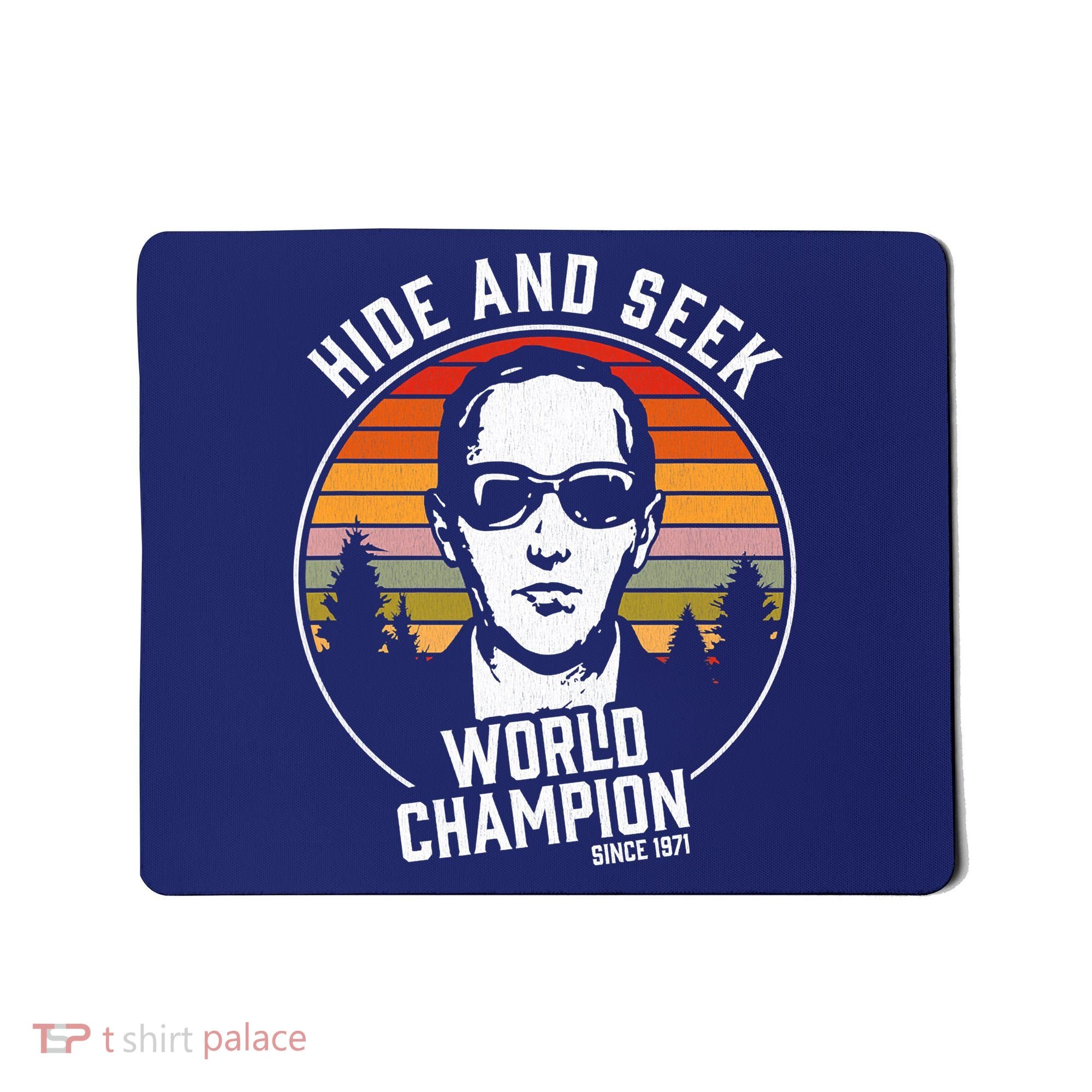 DB Cooper Hide And Seek World Champion Mousepad