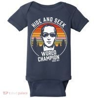 DB Cooper Hide And Seek World Champion Baby Bodysuit thumb 0