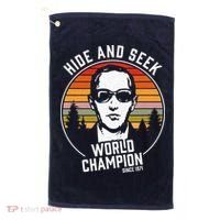 DB Cooper Hide And Seek World Champion Golf Towel thumb 0