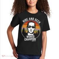 DB Cooper Hide And Seek World Champion Kids T-Shirt thumb 2