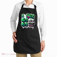 D C I Love Go Go Music Gift For Kids And Adults Apron thumb 2