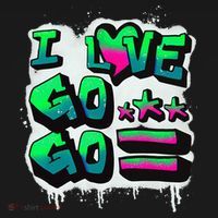 D C I Love Go Go Music Gift For Kids And Adults Sweatshirt thumb 3