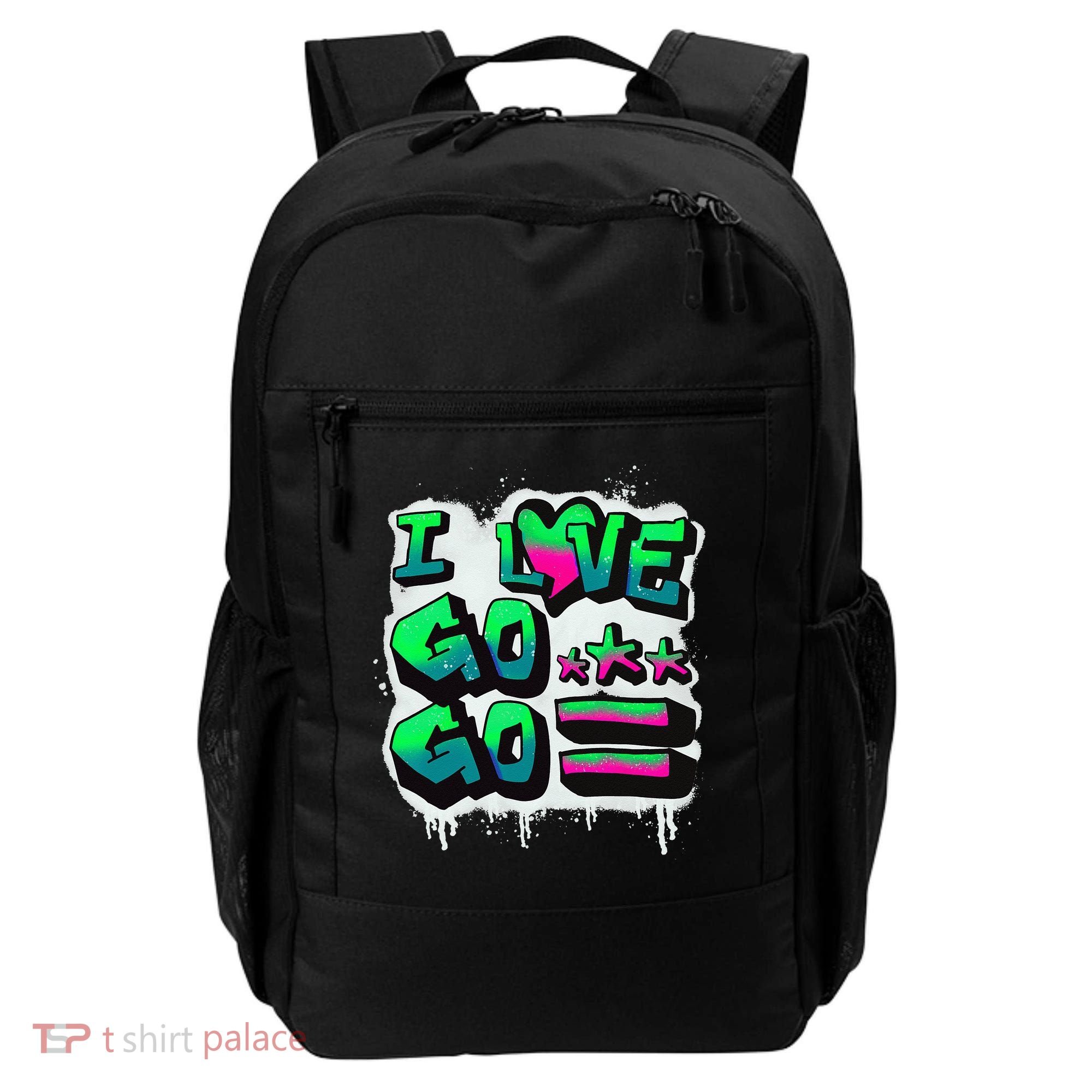 D C I Love Go Go Music Gift For Kids And Adults Backpack