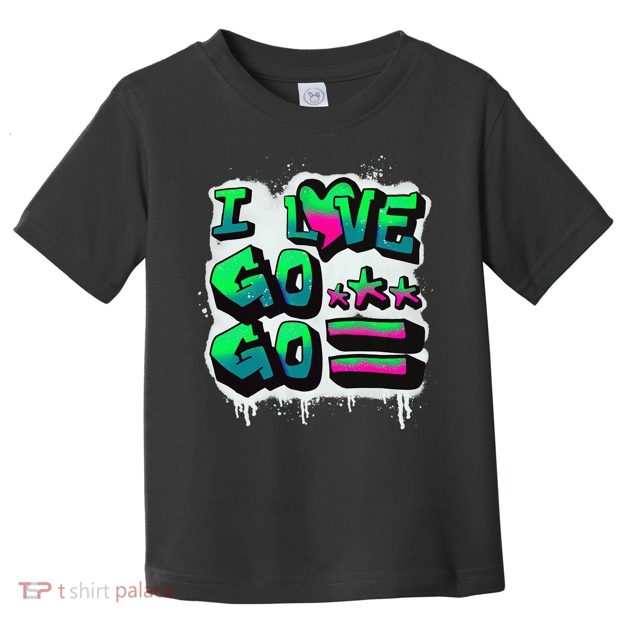 D C I Love Go Go Music Gift For Kids And Adults Toddler T-Shirt