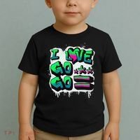 D C I Love Go Go Music Gift For Kids And Adults Toddler T-Shirt thumb 2