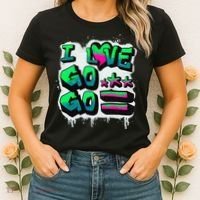 D C I Love Go Go Music Gift For Kids And Adults Women's T-Shirt thumb 2