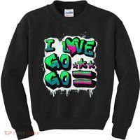 D C I Love Go Go Music Gift For Kids And Adults Kids Sweatshirt thumb 0