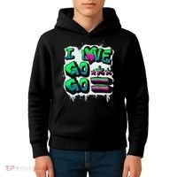 D C I Love Go Go Music Gift For Kids And Adults Kids Hoodie thumb 4