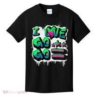 D C I Love Go Go Music Gift For Kids And Adults Kids T-Shirt thumb 0