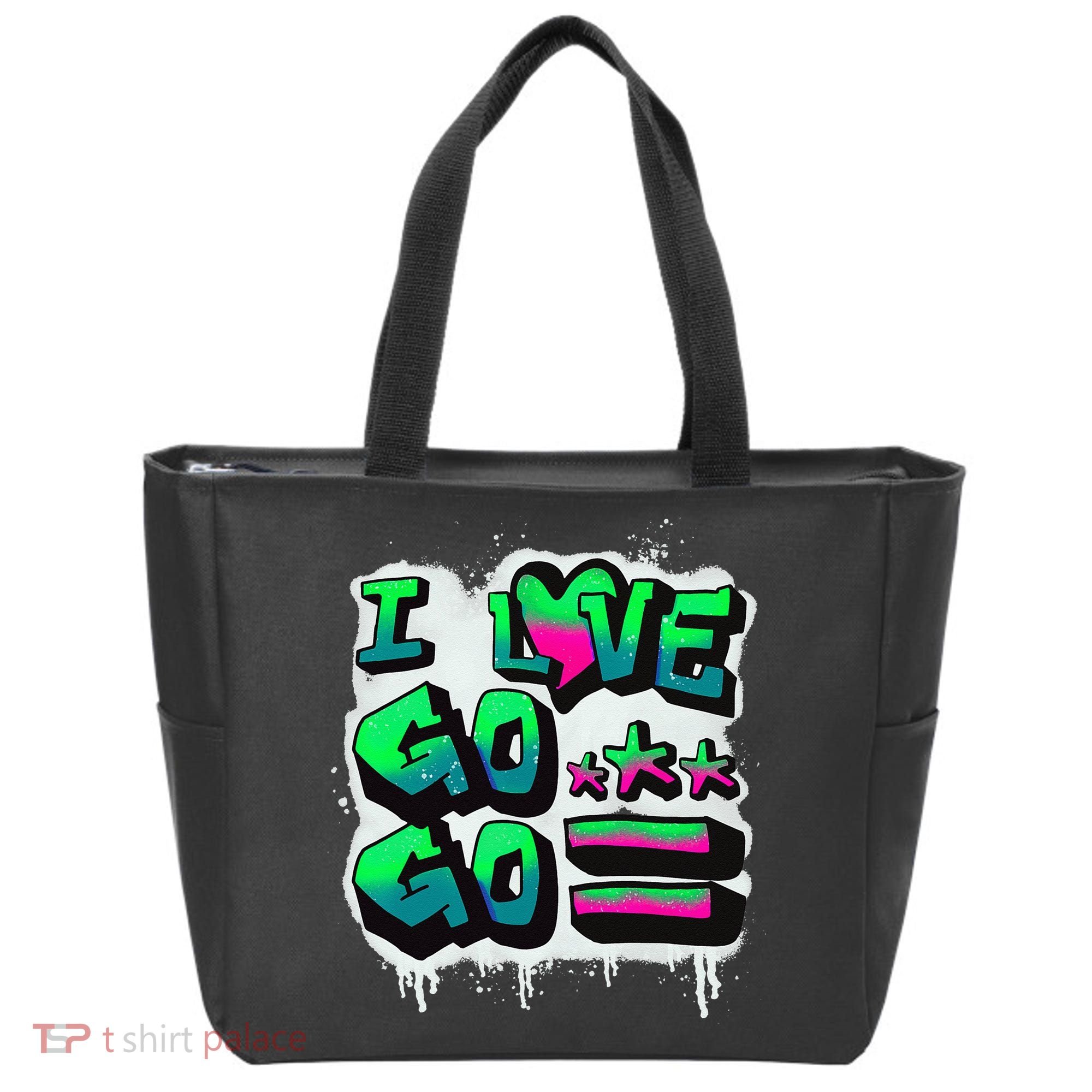 D C I Love Go Go Music Gift For Kids And Adults Tote Bag