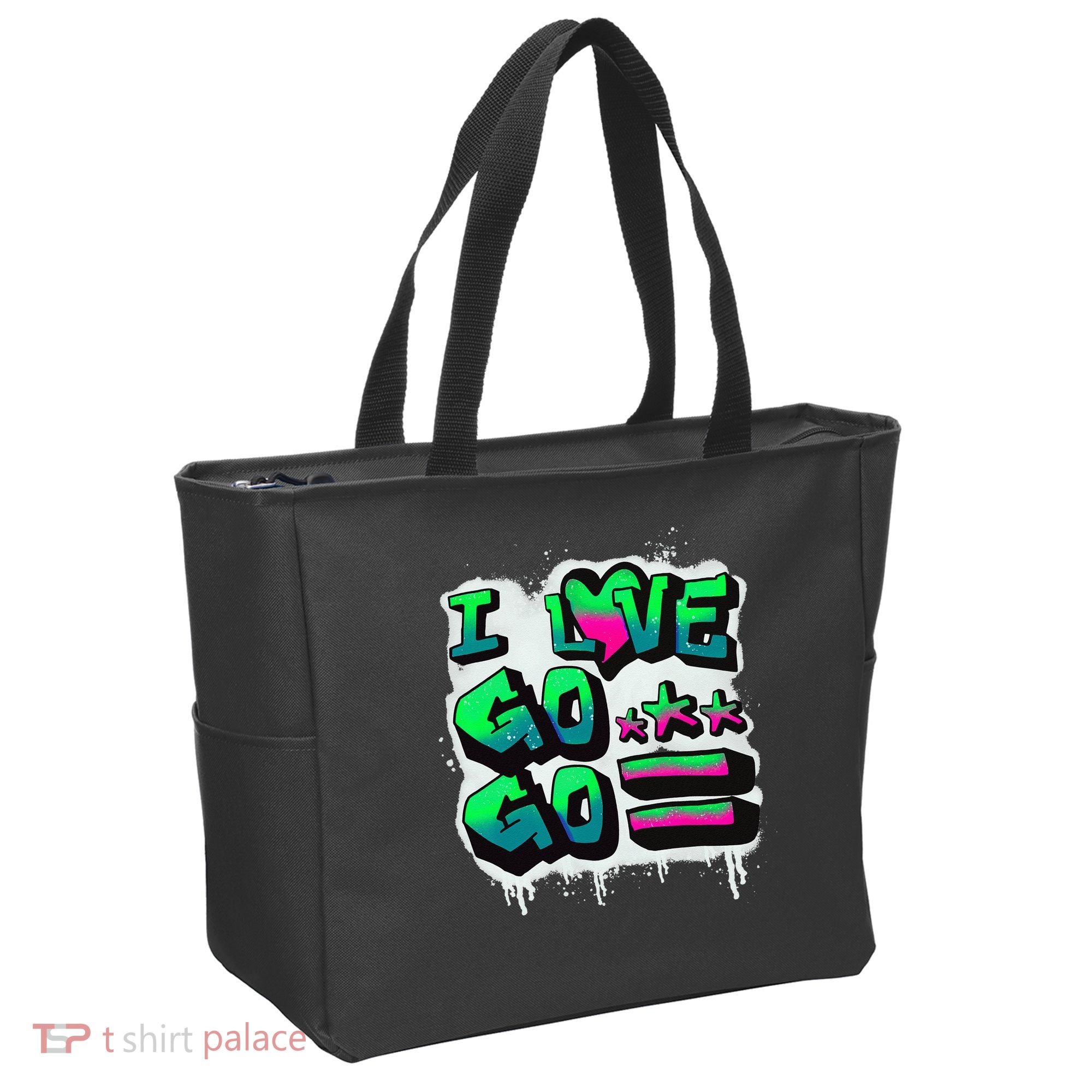 D C I Love Go Go Music Gift For Kids And Adults Tote Bag