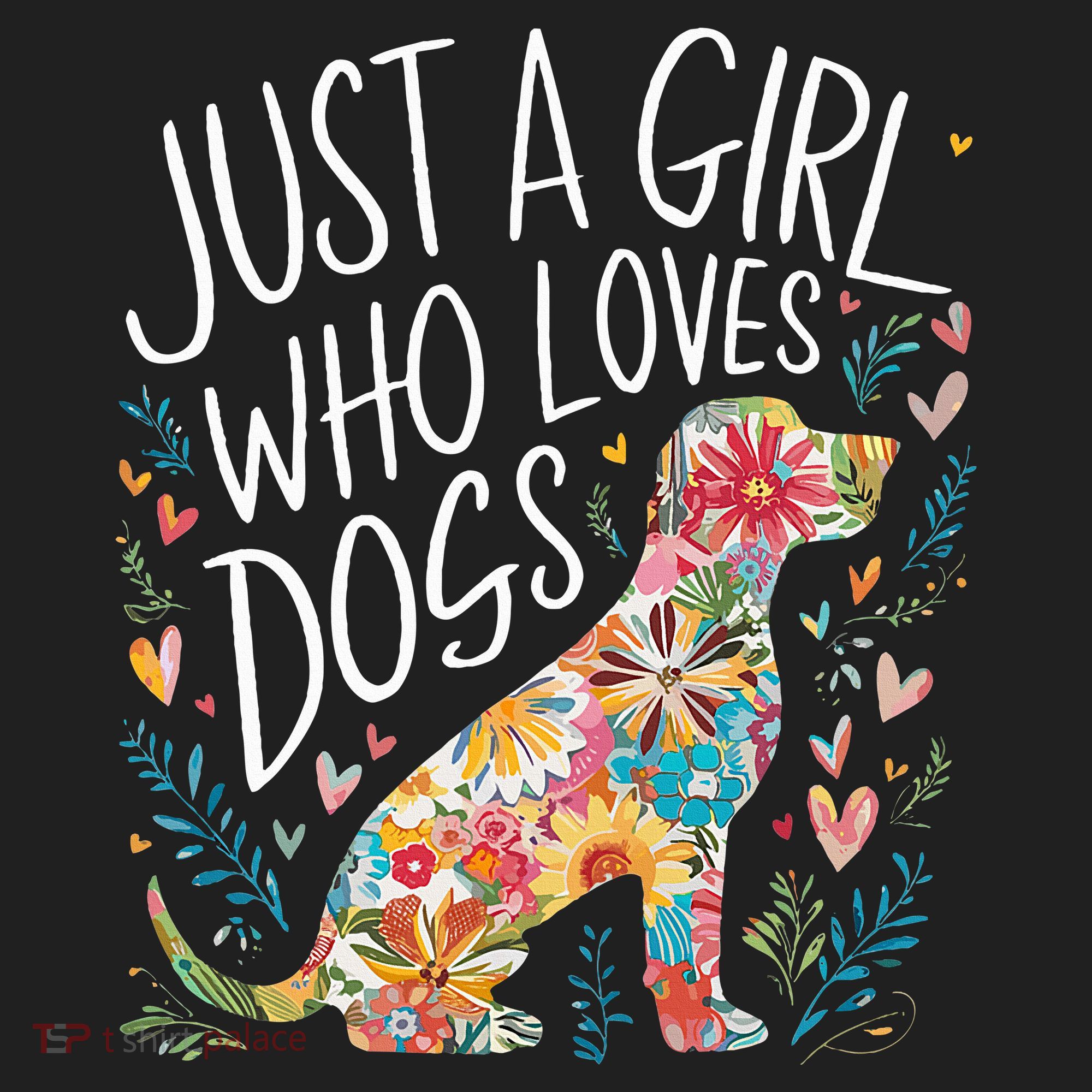 Dog Cute Just A Girl Who Loves Dogs Beanie