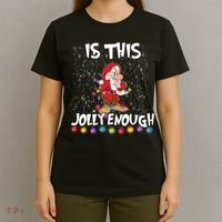 Dwarf Christmas Lights Is This Jolly Enough T-Shirt thumb 4