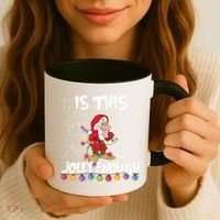 Dwarf Christmas Lights Is This Jolly Enough Coffee Mug thumb 3