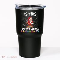 Dwarf Christmas Lights Is This Jolly Enough Tumbler thumb 0