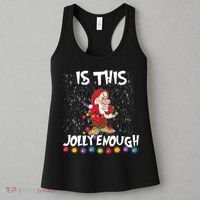 Dwarf Christmas Lights Is This Jolly Enough Women's Tank Top thumb 3