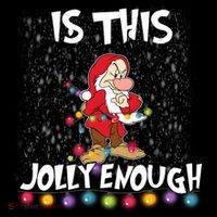 Dwarf Christmas Lights Is This Jolly Enough Baby Bodysuit thumb 2