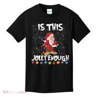 Dwarf Christmas Lights Is This Jolly Enough Kids T-Shirt thumb 0