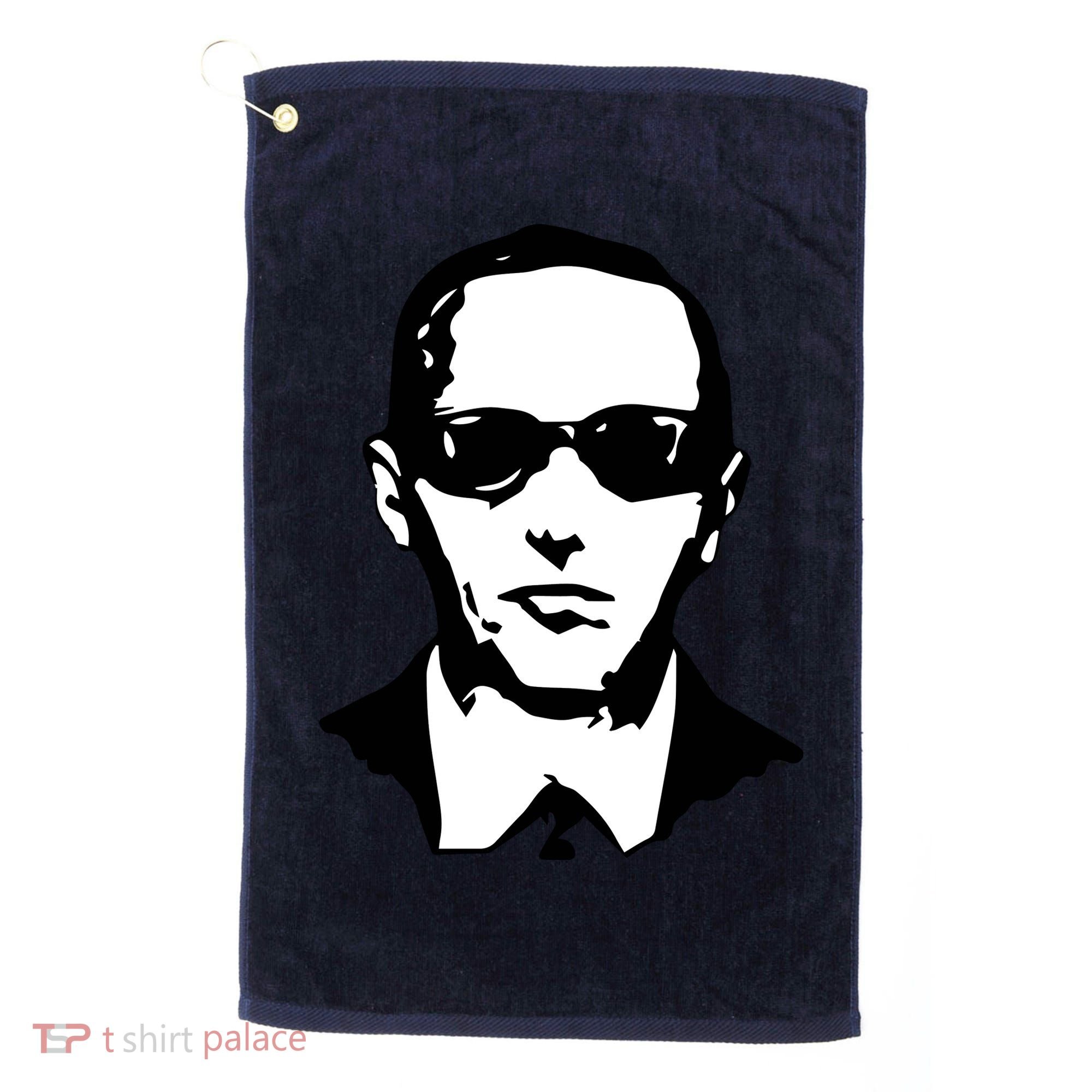 DB Cooper Lives Cooper Shirt Hijacker DB Coope Golf Towel