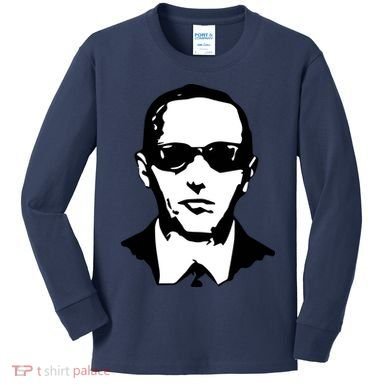 DB Cooper Lives Cooper Shirt Hijacker DB Coope Kids Long Sleeve Shirt
