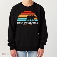 Deep Creek Lake Maryland Bear Deep Creek Lake Women's Sweatshirt thumb 0