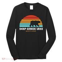 Deep Creek Lake Maryland Bear Deep Creek Lake Long Sleeve Shirt thumb 0