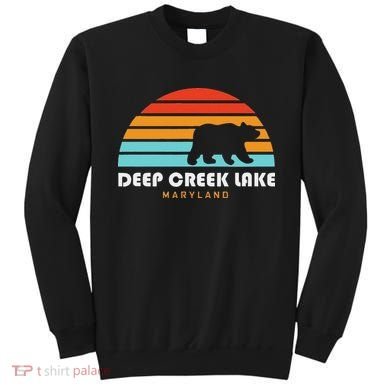Deep Creek Lake Maryland Bear Deep Creek Lake Sweatshirt