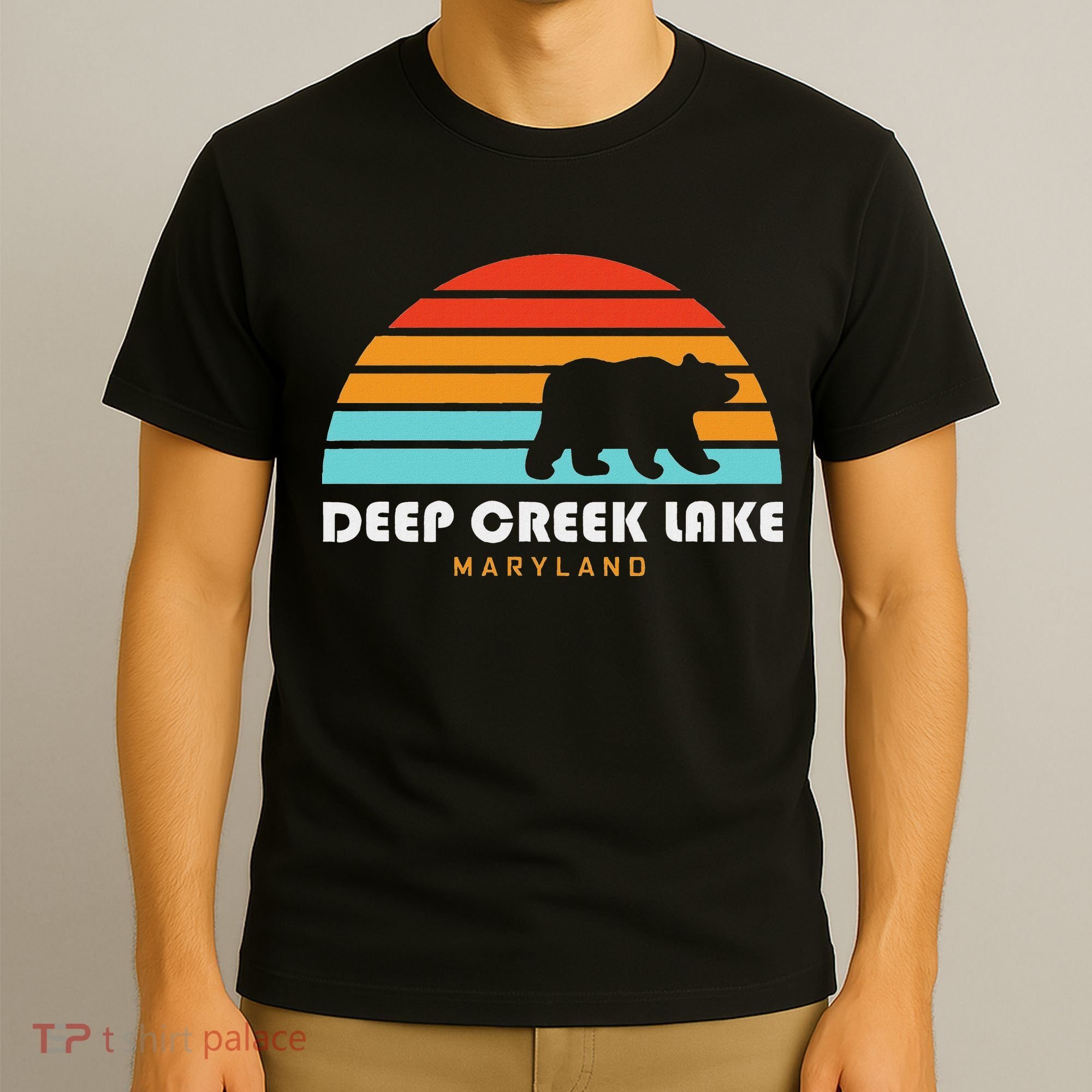 Deep Creek Lake Maryland Bear Deep Creek Lake T-Shirt