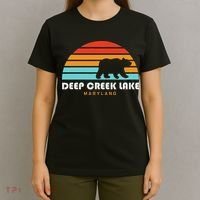Deep Creek Lake Maryland Bear Deep Creek Lake T-Shirt thumb 4