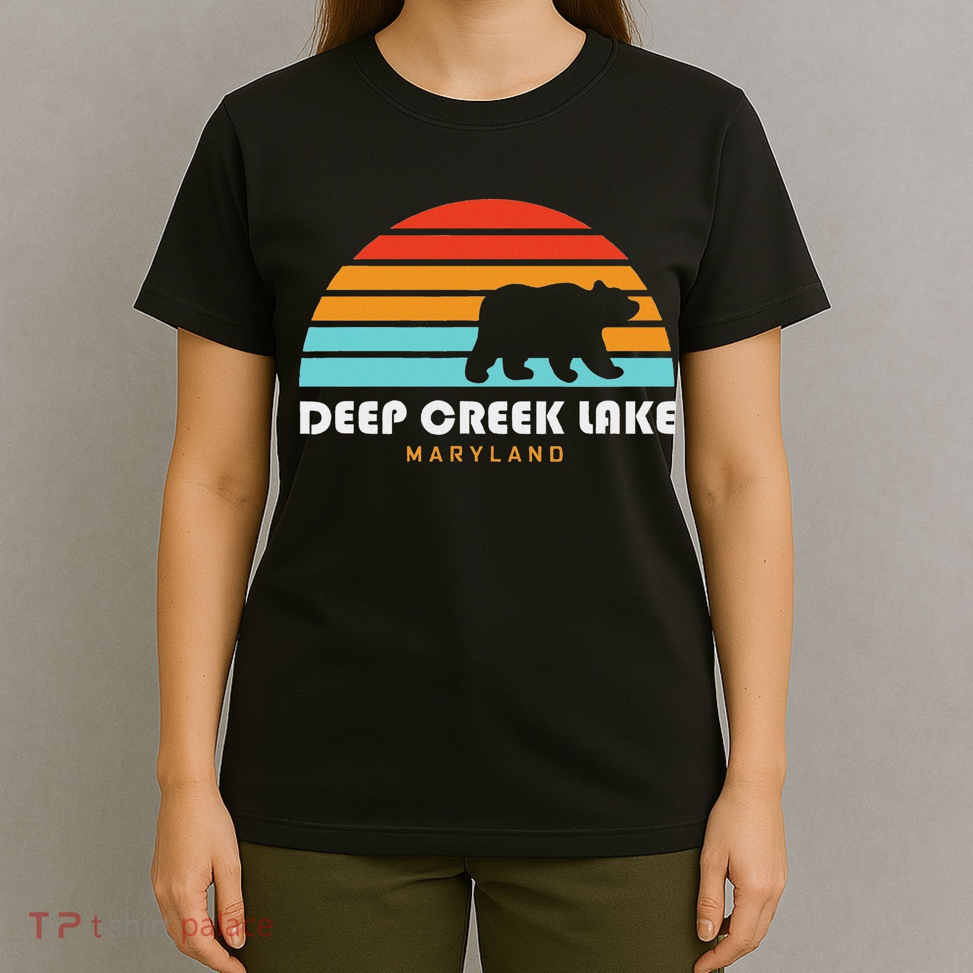 Deep Creek Lake Maryland Bear Deep Creek Lake T-Shirt