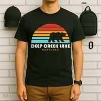 Deep Creek Lake Maryland Bear Deep Creek Lake T-Shirt thumb 6