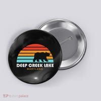Deep Creek Lake Maryland Bear Deep Creek Lake Button thumb 0
