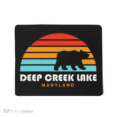 Deep Creek Lake Maryland Bear Deep Creek Lake Mousepad