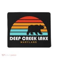 Deep Creek Lake Maryland Bear Deep Creek Lake Mousepad thumb 0