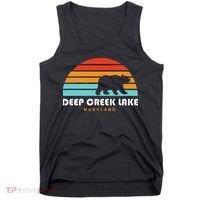 Deep Creek Lake Maryland Bear Deep Creek Lake Tank Top thumb 0