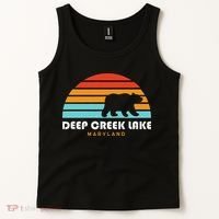 Deep Creek Lake Maryland Bear Deep Creek Lake Tank Top thumb 2