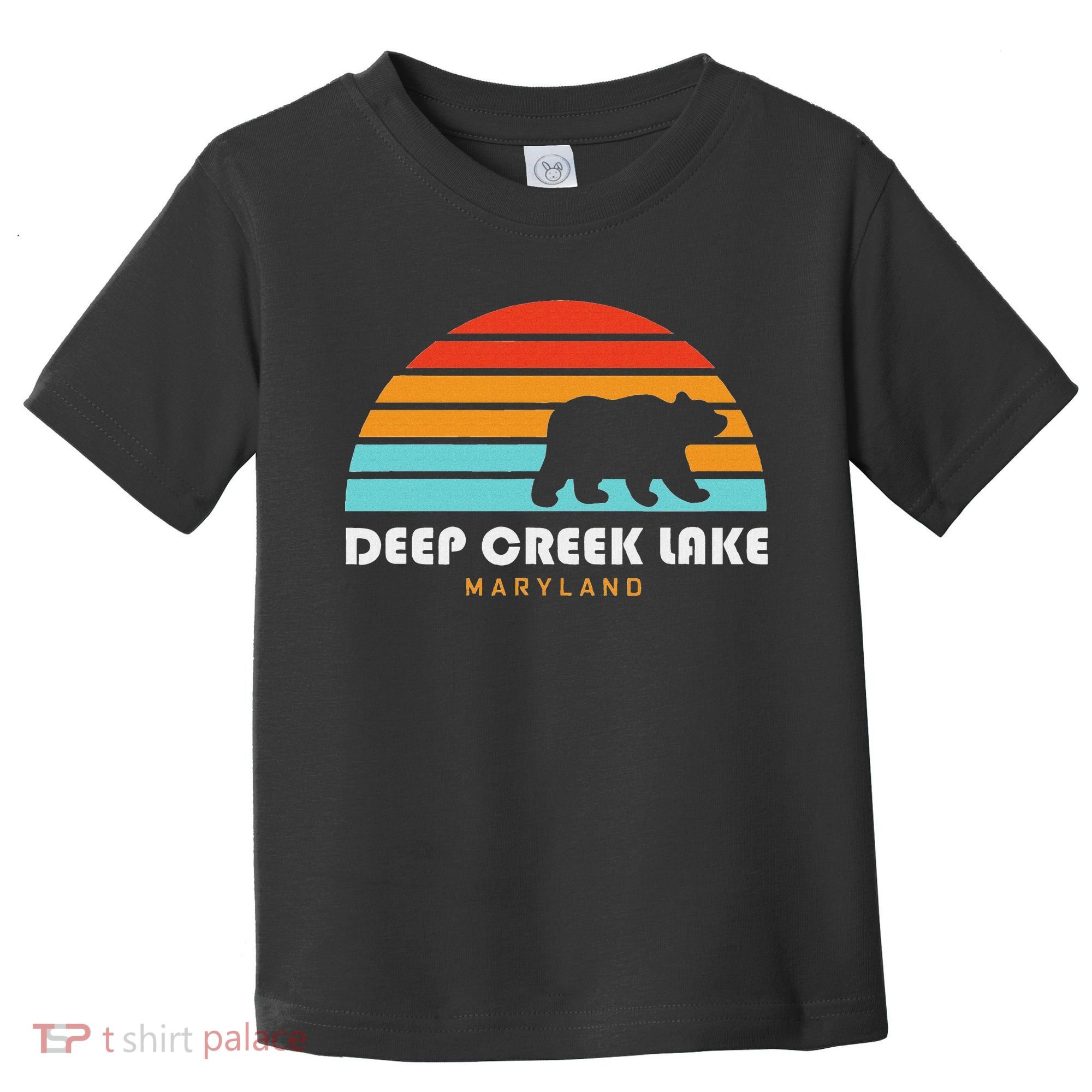 Deep Creek Lake Maryland Bear Deep Creek Lake Toddler T-Shirt