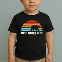 Deep Creek Lake Maryland Bear Deep Creek Lake Toddler T-Shirt thumb 2