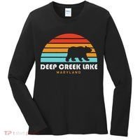 Deep Creek Lake Maryland Bear Deep Creek Lake Women's Long Sleeve Shirt thumb 0