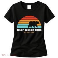 Deep Creek Lake Maryland Bear Deep Creek Lake Women's T-Shirt thumb 0