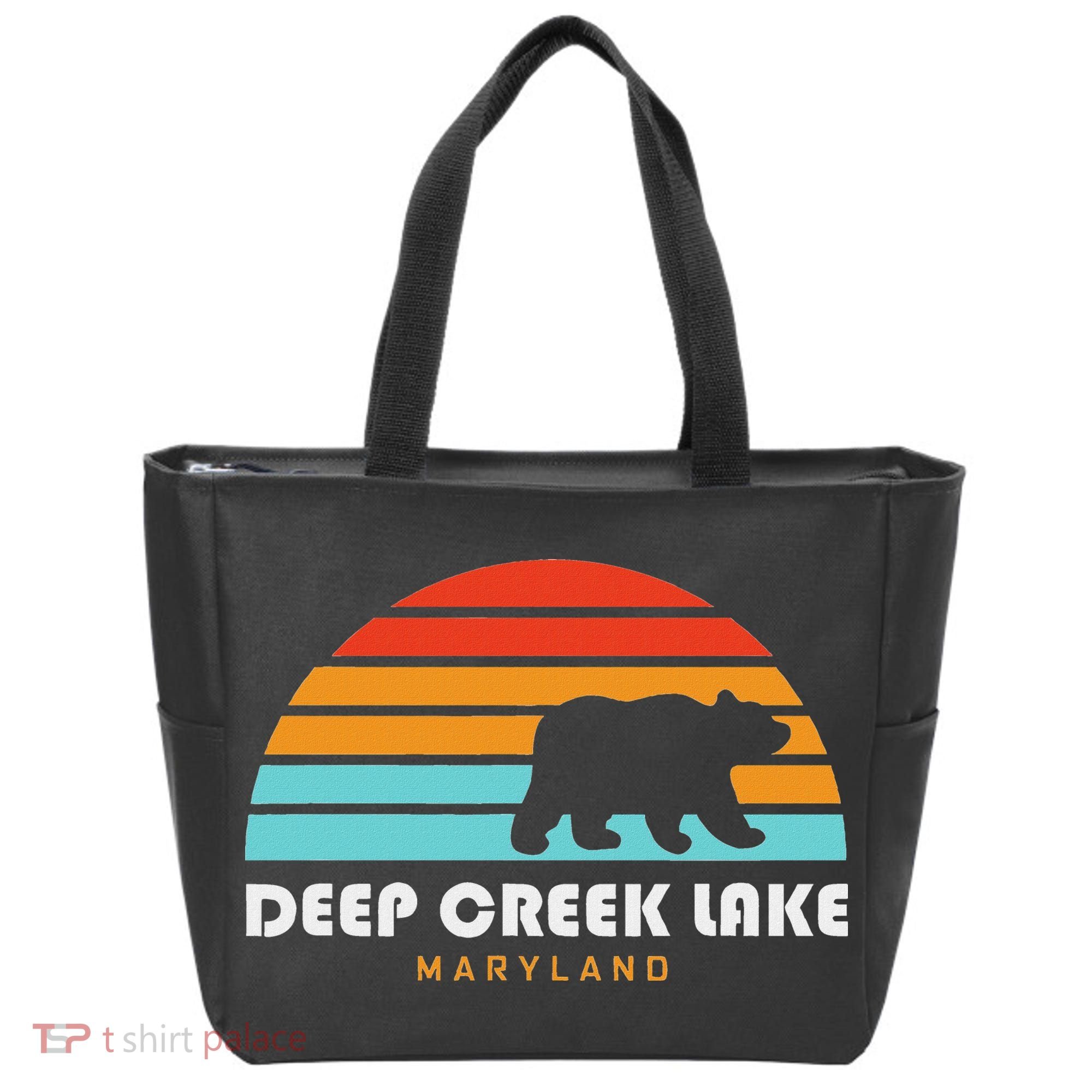 Deep Creek Lake Maryland Bear Deep Creek Lake Tote Bag