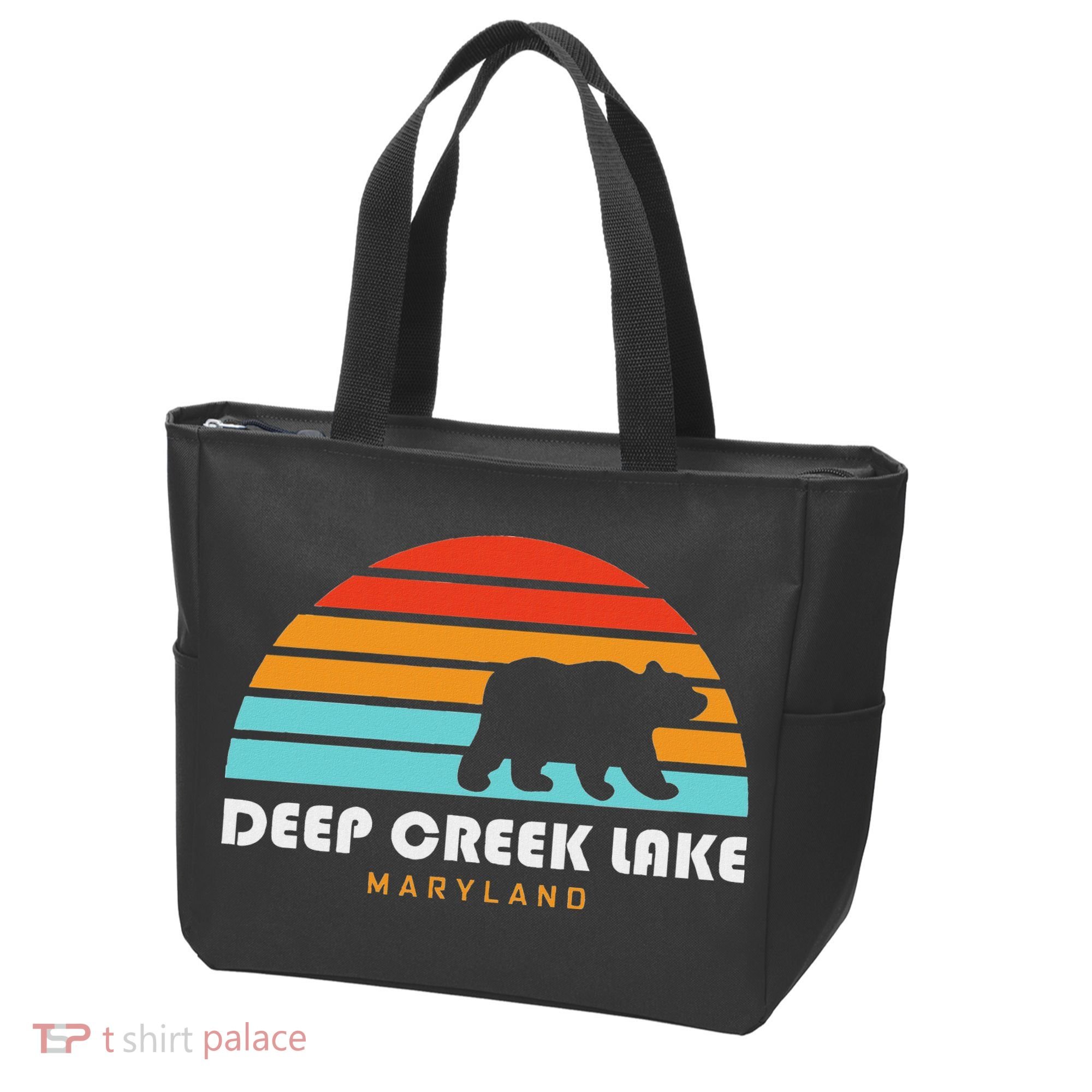 Deep Creek Lake Maryland Bear Deep Creek Lake Tote Bag