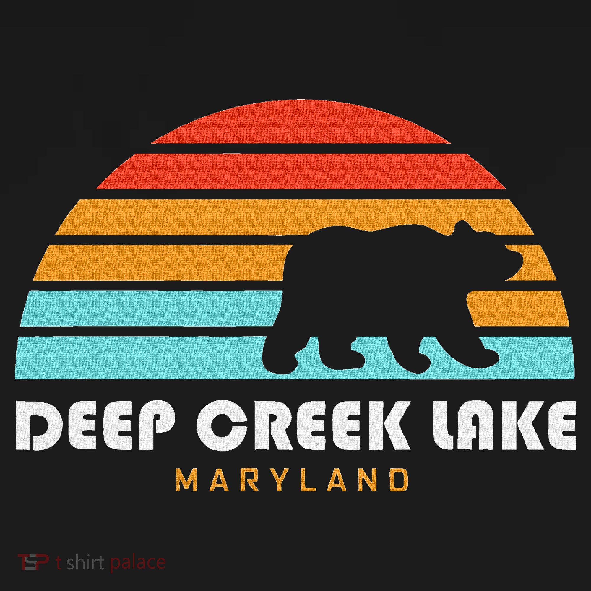Deep Creek Lake Maryland Bear Deep Creek Lake Tote Bag