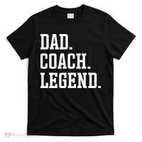 Dad Coach Legend Coach Dad T-Shirt thumb 0