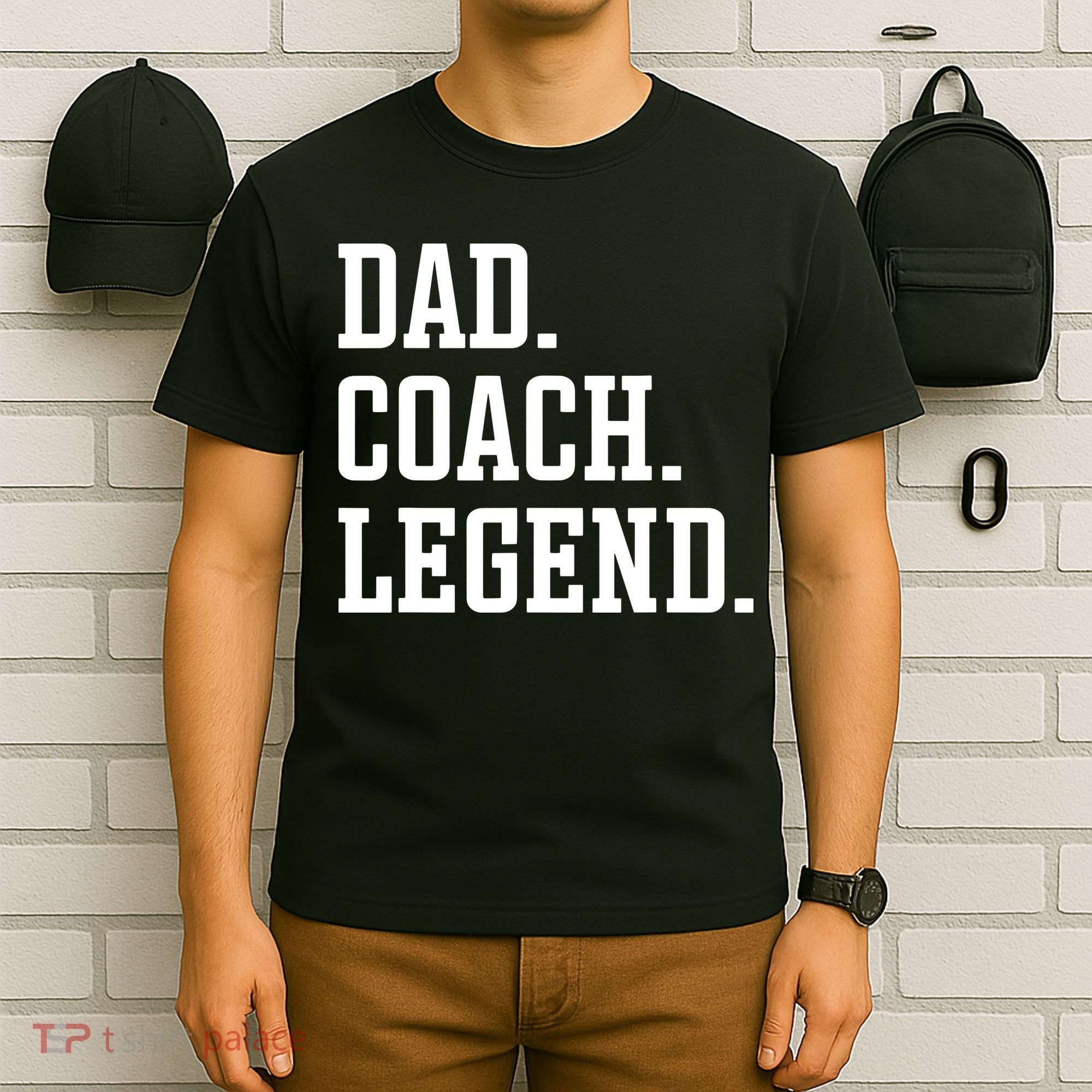 Dad Coach Legend Coach Dad T-Shirt