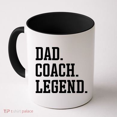 Dad Coach Legend Coach Dad Coffee Mug