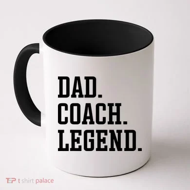 Dad Coach Legend Coach Dad Coffee Mug