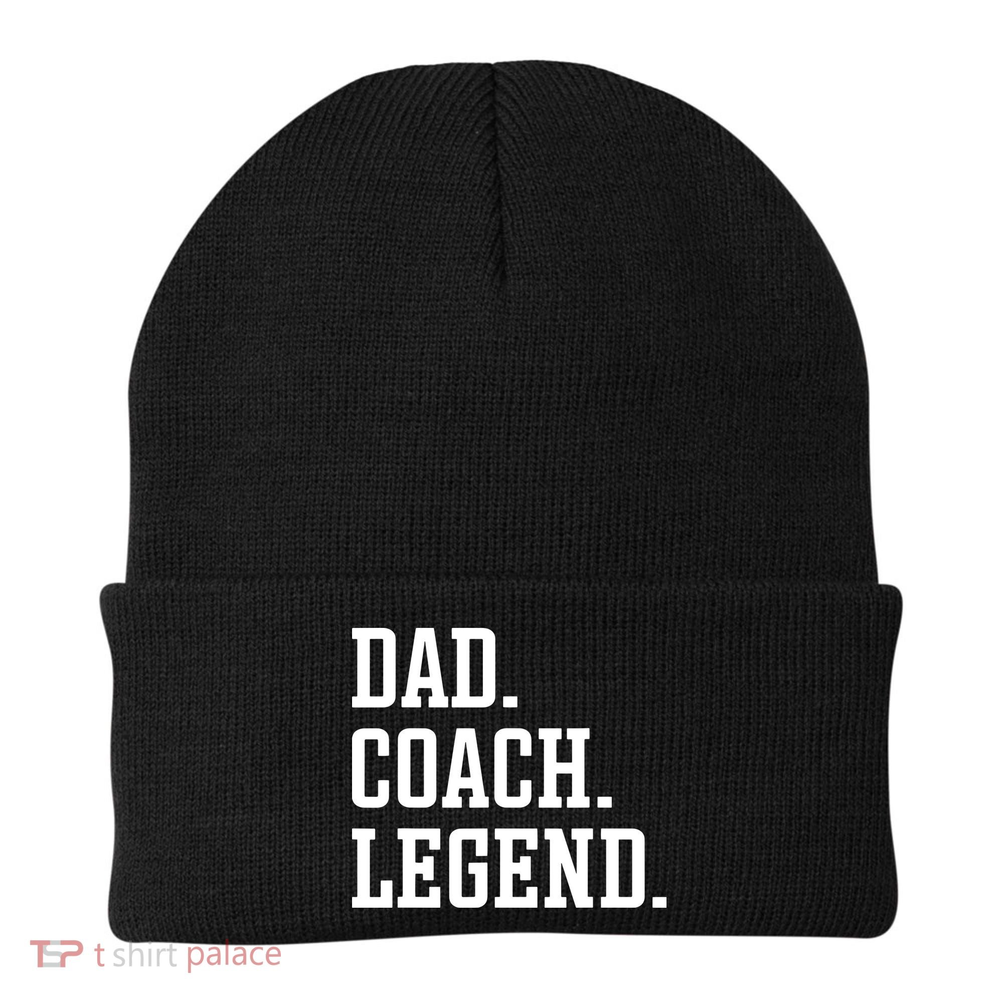 Dad Coach Legend Coach Dad Beanie